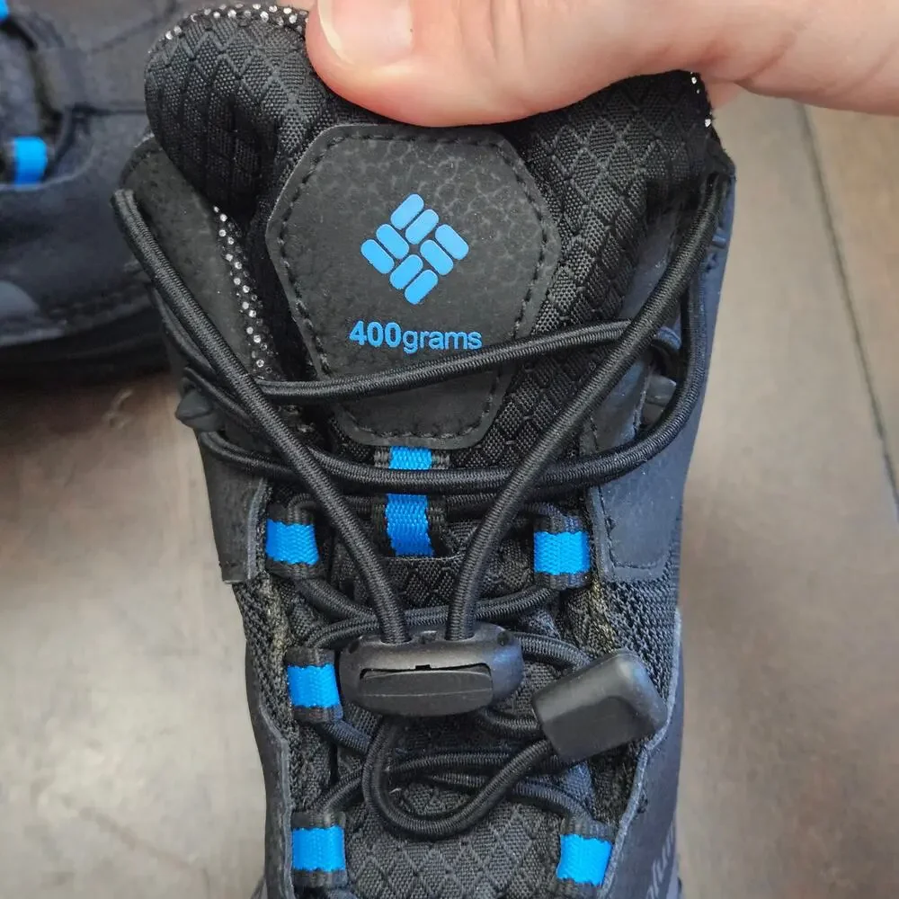 Columbia‎ Bugaboot Plus Omni-Heat Winter Snow Boots Boys US 1 Waterproof Play